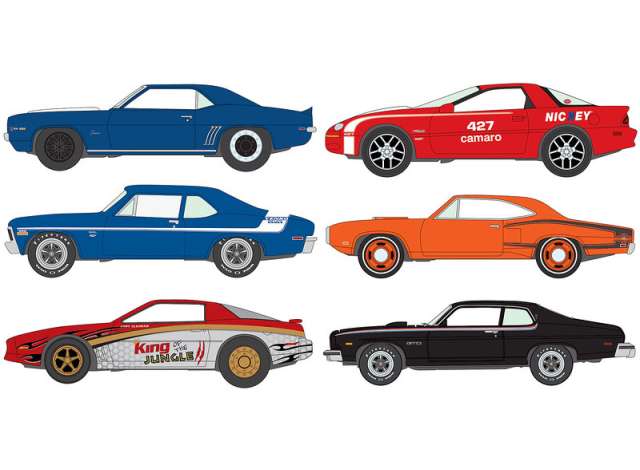 Pre-Order – Johnny Lightning Muscle Cars U.S.A. 2025 Release 1A mix of 6. 1:64 Johnny Lightning Model (JLMC034A~6) – ETA. September 2026