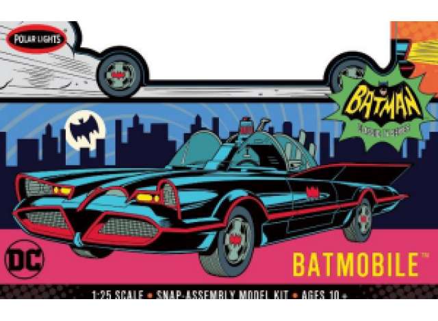 Pre-Order – TV Batmobile Snap, plastic modelkit 1:25 Polar Lights Model (plls1007) – ETA. September 2026