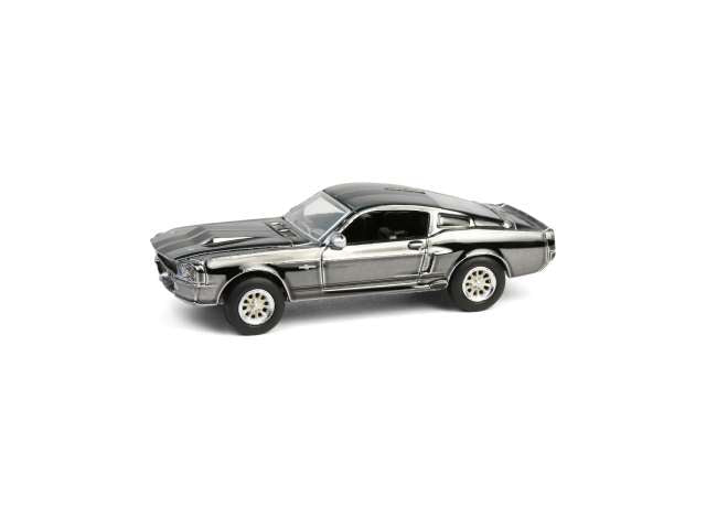 Pre-Order – 1967 Ford Mustang *Eleanor*, Gone in Sixty Seconds (2000), silver chrome 1:64 GreenLight Model (gl30558) – ETA. September 2026