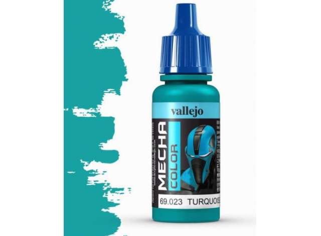 Pre-Order – 17ml Turquoise *Mecha Color* 1:0 Vallejo Model (val69023) – ETA. September 2026
