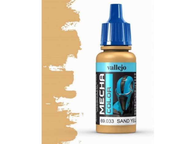 Pre-Order – 17ml Sand Yellow *Mecha Color* 1:0 Vallejo Model (val69033) – ETA. September 2026
