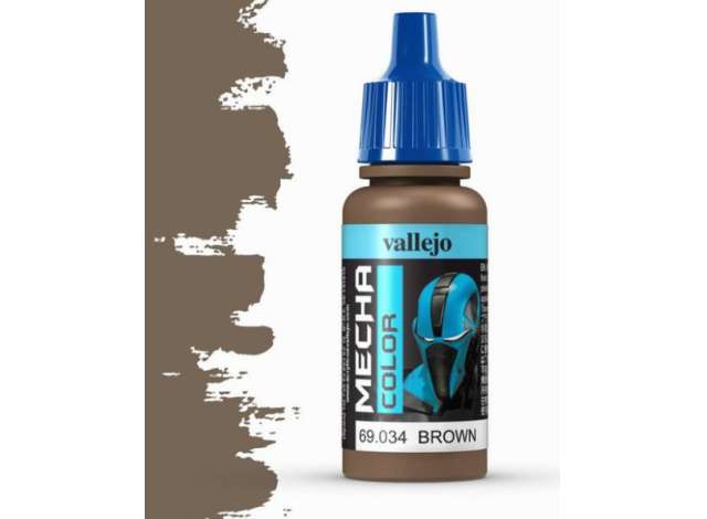 Pre-Order – 17ml Brown *Mecha Color* 1:0 Vallejo Model (val69034) – ETA. September 2026