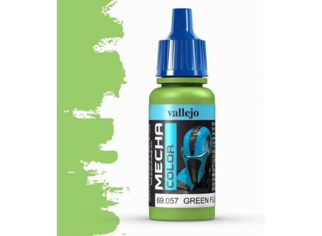 Pre-Order – 17ml Green Fluorescent *Mecha Color* 1:0 Vallejo Model (val69057) – ETA. September 2026