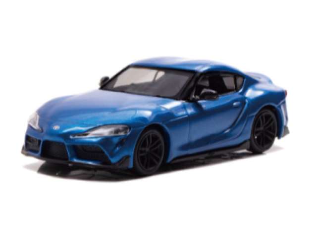 2020 Toyota Supra RZ *Horizon blue edition* horizon blue 1:64 Carnel Model