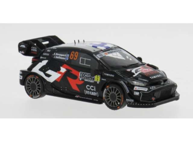 Pre-Order – 2025 Toyota GR Yaris Rally1 #69 K.Rovanperä/J.Halttunen, Rally WM, Rally Monte Carlo, black 1:43 IXO Models Model (ixoram972C) – ETA. July/August 2026