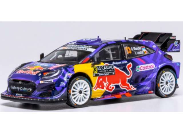 Pre-Order – 2025 Ford Puma Rally1 WRC #13 G.Munster/L.Louka, Rally Monte Carlo, various 1:43 IXO Models Model (ixoram974B) – ETA. July/August 2026