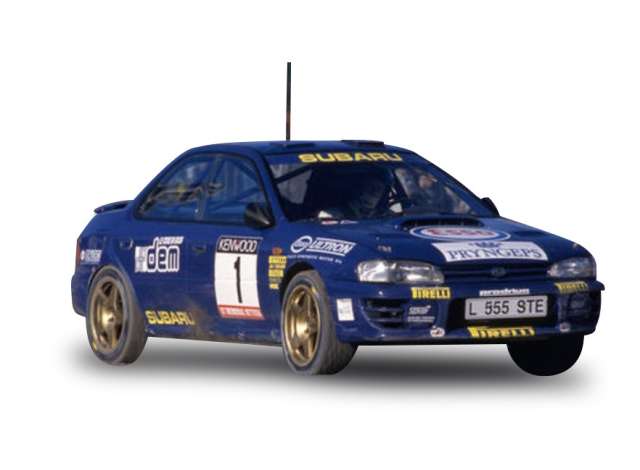 Pre-Order – 1993 Subaru Impreza 555 #1 Colin McRae WinnerMemorial Bettega, blue 1:18 SunStar Model (sun5600) – ETA. September 2026