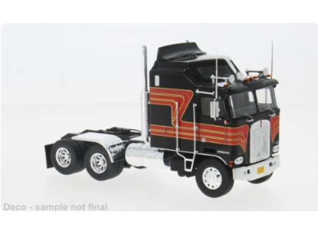 Pre-Order – 1976 Kenworth K 100 Aerodyne, black/red 1:43 IXO Models Model (ixotr229) – ETA. July/August 2026