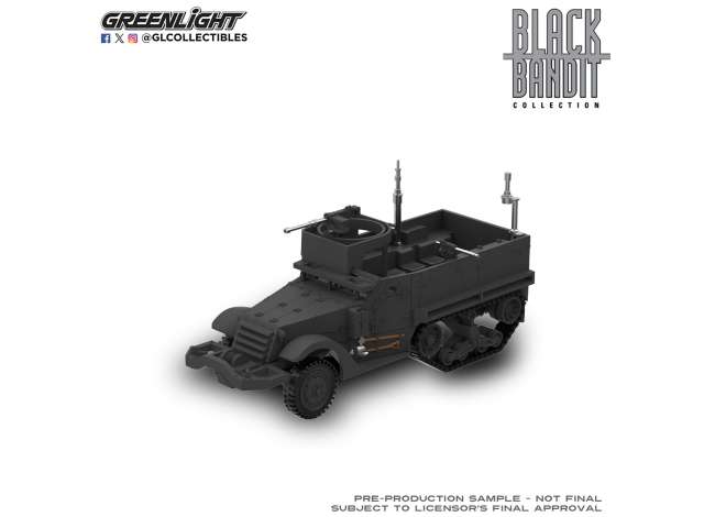 Pre-Order – US M16 Multiple Gun Half-Track *Black Bandit Series 31*, black 1:64 GreenLight Model (gl28190D) – ETA. September 2026
