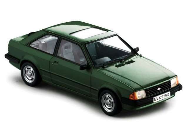 Pre-Order – 1981 Ford Escort MK3 GL Saloon, forest green 1:18 SunStar Model (sun4979R) – ETA. September 2026