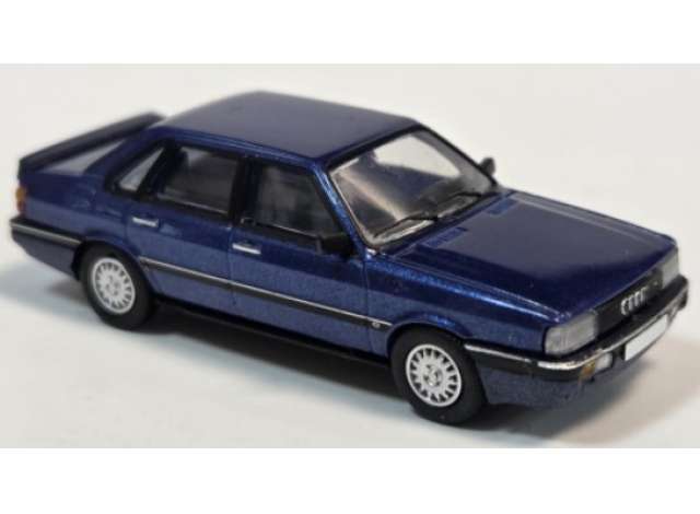 Available To Order – 1984 Audi 90, dark blue 1:87 Brekina Model (PCX870715)