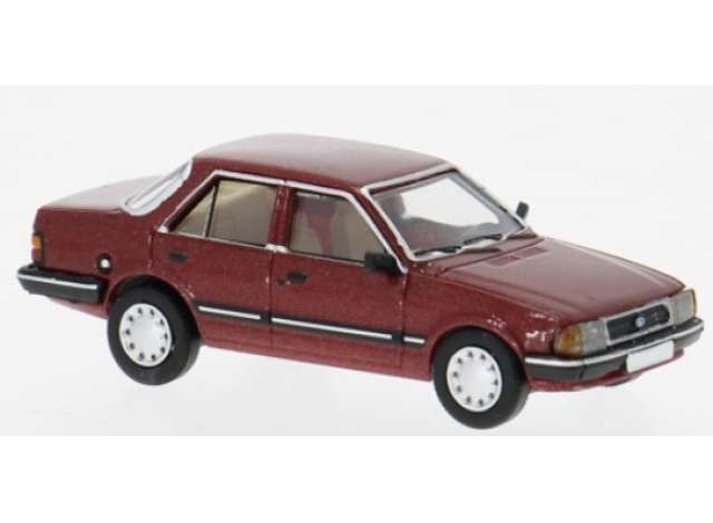 Available To Order – 1984 Ford Orion MK I, dark red 1:87 Brekina Model (PCX870726)