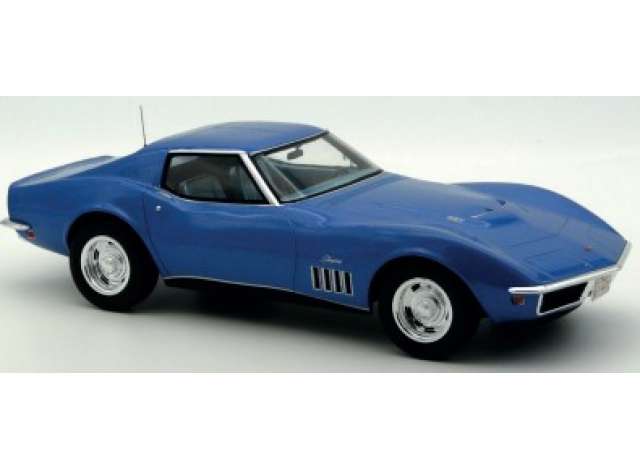 Pre-Order – 1969 Chevrolet Corvette Coupe, Le Mans Blue 1:18 Norev Model (nor189034) – ETA. September 2026