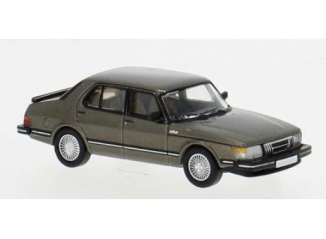 Available To Order – 1981 Saab 900 Limousine, brown 1:87 Brekina Model (PCX870758)