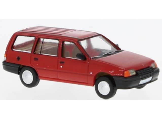 Available To Order – 1985 Opel Kadett E Caravan, red 1:87 Brekina Model (PCX870497)