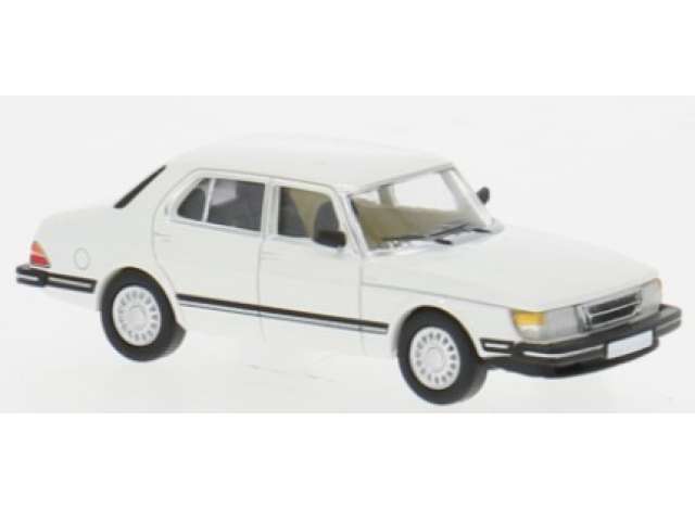 Available To Order – 1981 Saab 900 sedan, white 1:87 Brekina Model (PCX870757)