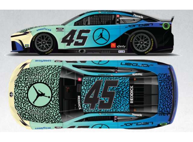 2025 Toyota Camry XSE #45 Tyler Reddick *Jordan Brand Jumpman*, various 1:64 Action Racing Collectibles Model