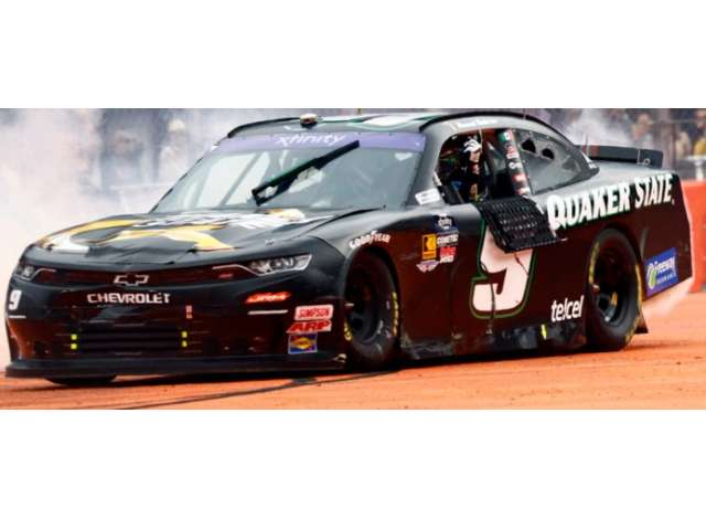 2025 Chevrolet #9 Daniel Suarez *Quaker State*, black/white 1:64 Action Racing Collectibles Model