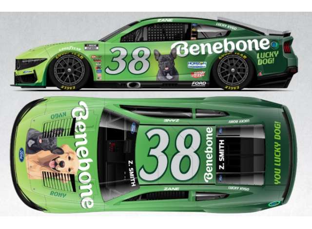 2025 Ford Mustang #38 Zane Smith *Benebone*, green 1:64 Action Racing Collectibles Model