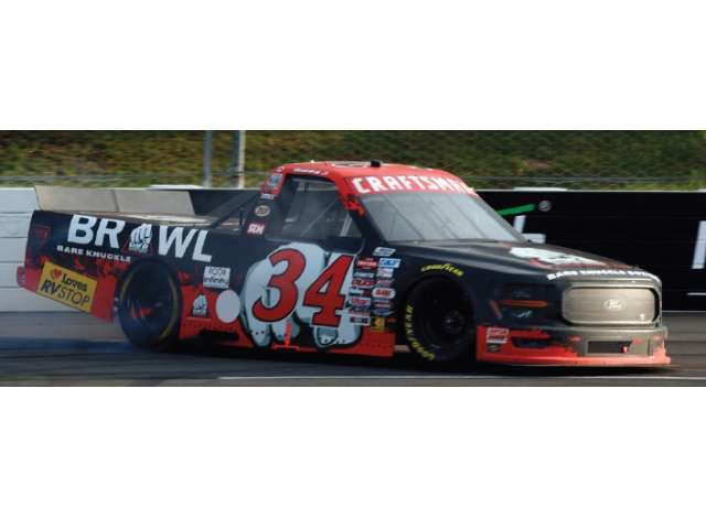 2025 Ford #34 Layne Riggs *Bare Knuckle Boxing*, black/red/white 1:64 Action Racing Collectibles Model