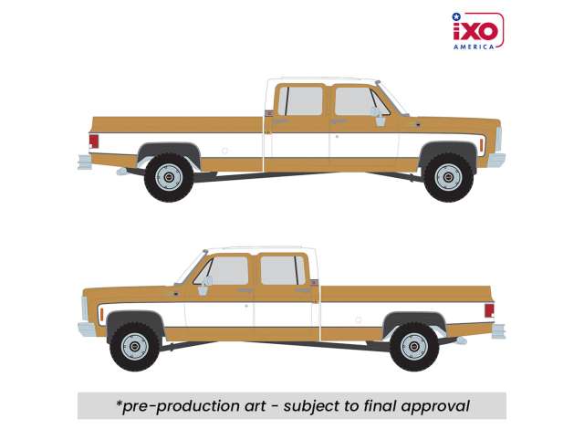 Pre-Order – 1975 GMC Sierra Classic, yuba gold 1:64 IXO America Model (ixoIA64012) – ETA. September 2026
