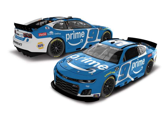 2025 Chevrolet #9 Chase Elliott *Amazon Prime*, blue/white 1:64 Action Racing Collectibles Model