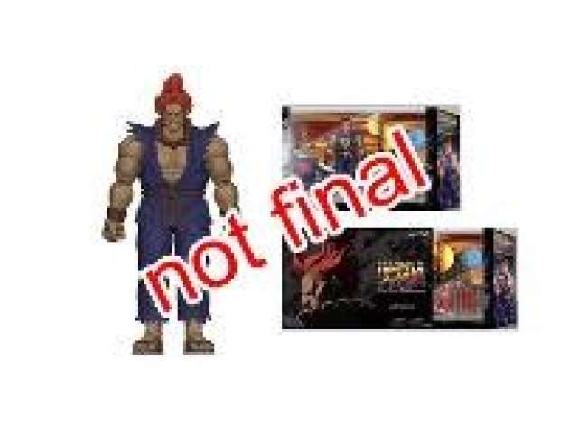 Pre-Order – Street Fighter II Akuma 6.2 inch Figure 1:0 Jada Toys Model (jada9335743314R00) – ETA. July/August 2026