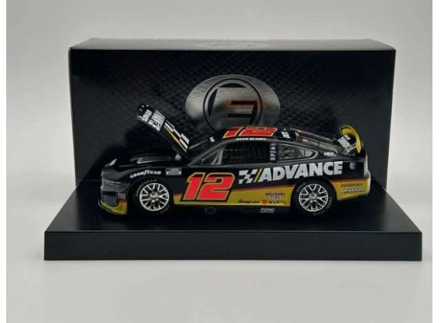 2025 Ford Mustang #12 Ryan Blaney *Advance* black/white/red 1:24 Action Racing Collectibles Model
