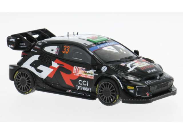 Pre-Order – 2024 Toyota Yaris Rallye 1, #33 E.Evans/ S.Martin, Rally Japan, various 1:43 IXO Models Model (ixoram965) – ETA. July/August 2026