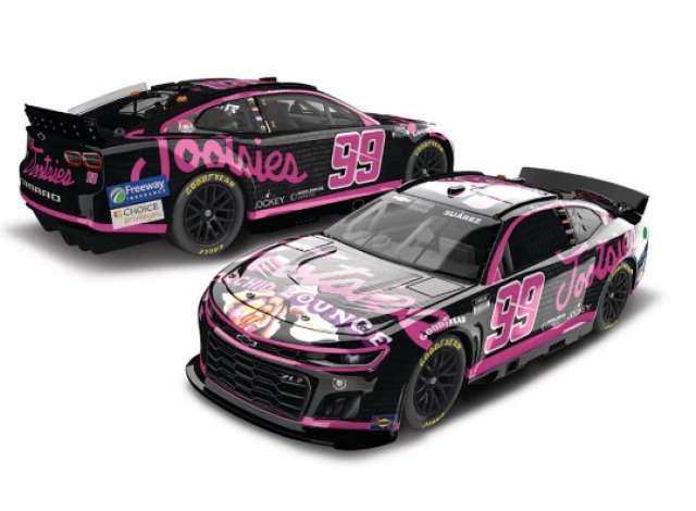 2024 Chevrolet Camaro #99 Daniel Suarez *Tootsies*, pink 1:64 Action Racing Collectibles Model