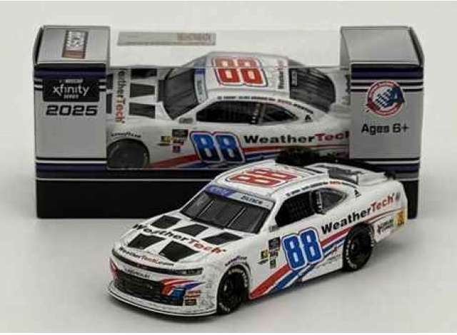 2025 Chevrolet #88 Connor Zilisch *WeatherTech*, red/white/blue 1:64 Action Racing Collectibles Model