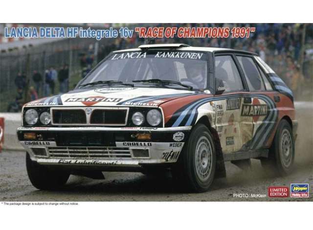 Pre-Order – Lancia Delta HF Integrale 16V, plastic modelkit 1:24 Hasegawa Model (has20785) – ETA. September 2026