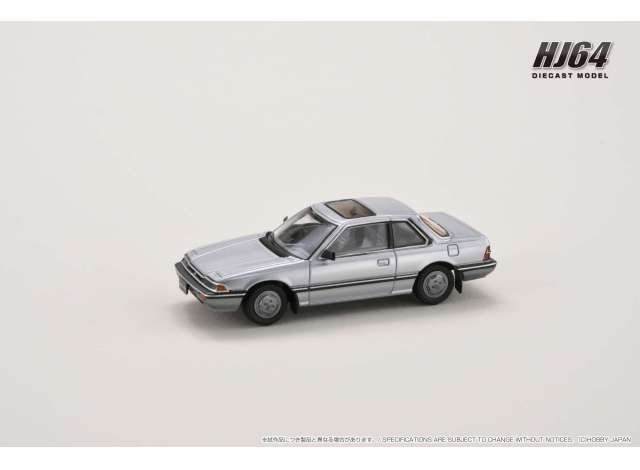 Pre-Order – Honda Prelude XX AB Early Version, silver metallic 1:64 Hobby Japan Model (HJ641086AS) – ETA. July/August 2026
