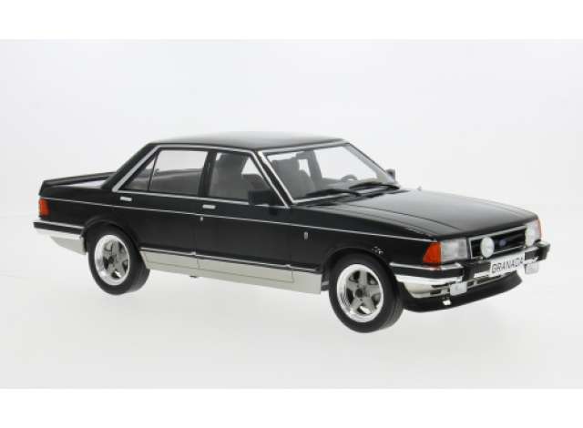 Pre-Order – 1982 Ford Granada MK II 2.8 Injection, black/grey 1:18 MCG Model (MCG18536) – ETA. September 2026