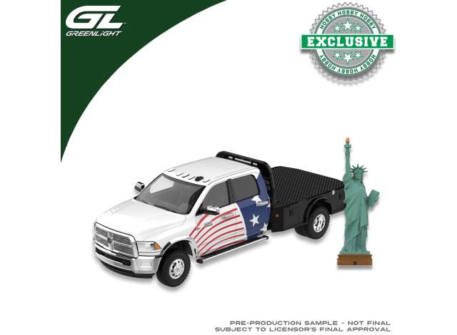 Pre-Order – 1964 Chrysler 300k Convertible Embassy Gold with Medallion Accessory America 250 Edition, white/red/blue 1:64 GreenLight Model (gl30595) – ETA. September 2026