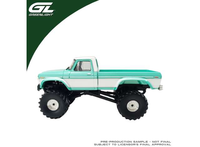 Pre-Order – 1979 Ford F-250, baby teal green with white stripe 1:43 GreenLight Model (gl86650) – ETA. September 2026