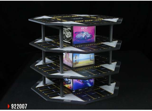 Pre-Order – Diorama *Parking building 01*, various 1:64 Black Box Diorama Model (MO922007) – ETA. September 2026