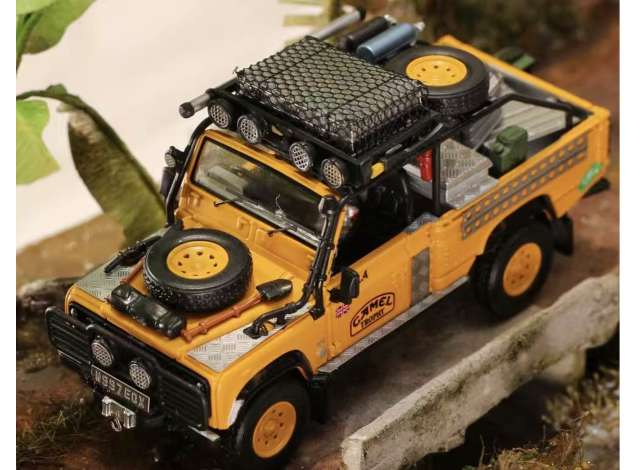 Pre-Order – Land Rover Defender *Camel*, orange 1:64 Street Weapon Model (STW206) – ETA. July/August 2026