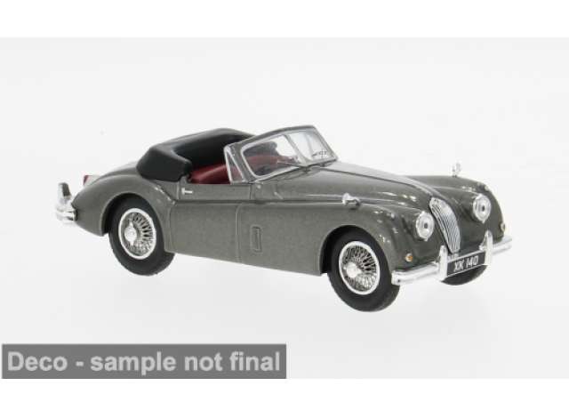 Pre-Order – 1956 Jaguar XK 140 Cabriolet, grey 1:43 IXO Models Model (ixoCLC614) – ETA. July/August 2026