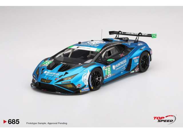 Pre-Order – 2025 Lamborghini Huracan GT3 Evo 2 #78 Forte Racing Daytona 24 hrs, blue 1:18 Top Speed Model (TS0685) – ETA. September 2026