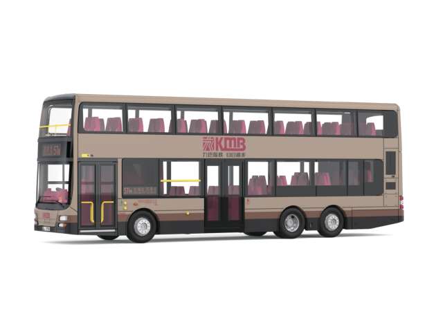 Pre-Order – KMB MAN A95 12m (57M), brown/red 1:110 Tiny Toys Model (tinyKMB2025164) – ETA. September 2026