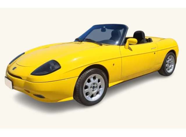Pre-Order – 1996 Fiat Barchetta, broom yellow 1:18 Norev Model (nor187710) – ETA. September 2026