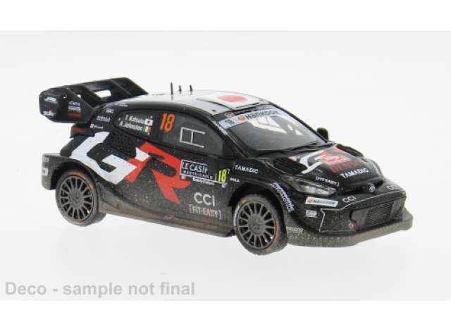 Pre-Order – 2025 Toyota GR Yaris #18 Rally1, WRC Rally Monte Carlo, black 1:43 IXO Models Model (ixoram972E) – ETA. September 2026