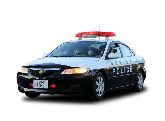 Pre-Order – 2003 Mazda 6 *Japan Police*, white/black 1:43 Vitesse SunStar Model (vss29532) – ETA. July/August 2026