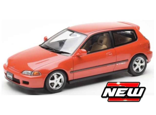 Pre-Order – 1993 Honda Civic EG6 Vtec, red 1:24 Maisto Model (mai32983r) – ETA. January/February 2027