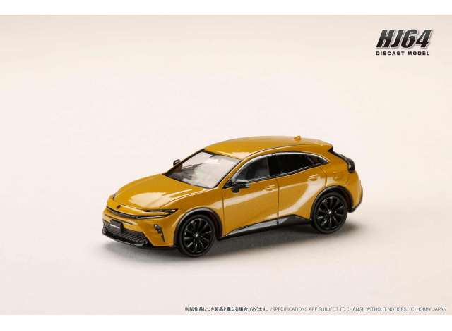 Pre-Order – Toyota Crown Sport Z 2.5L Hybrid, mustard 1:64 Hobby Japan Model (HJ641084AY) – ETA. July/August 2026