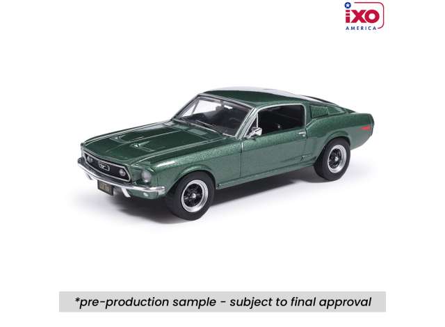 Pre-Order – 1968 Ford Mustang, highland green 1:43 IXO America Model (ixoU43RDC012) – ETA. September 2026