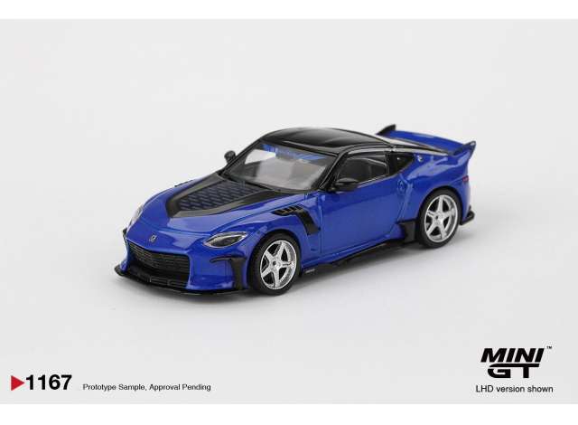 Pre-Order – 2024 Nissan Fairlady Z Veilside FFZ400, seiran blue 1:64 Mini GT Model (MGT01167L) – ETA. September 2026