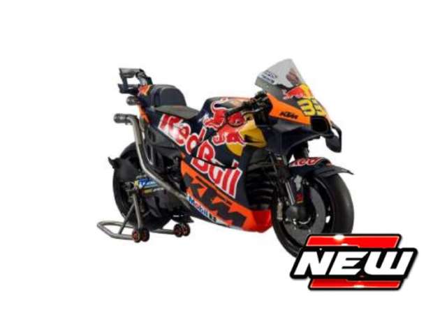 Pre-Order – 2025 KTM Red Bull Factory Racing #33 Brad Binder, black/orange 1:18 Maisto Model (mai36414-33) – ETA. July/August 2026