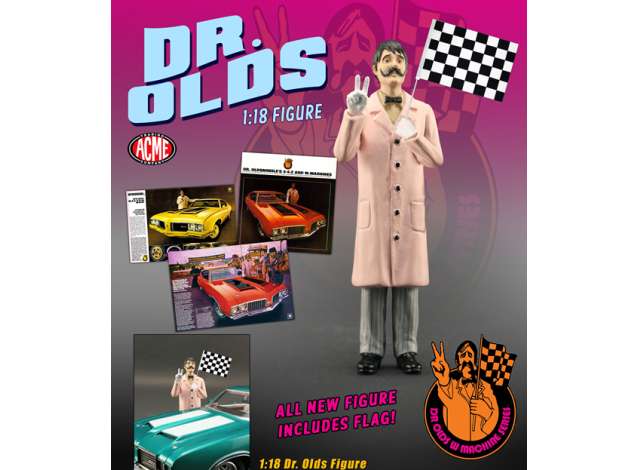 Pre-Order – Dr. Olds Figure, various 1:18 Acme Diecast Model (acme1800126) – ETA. July/August 2026